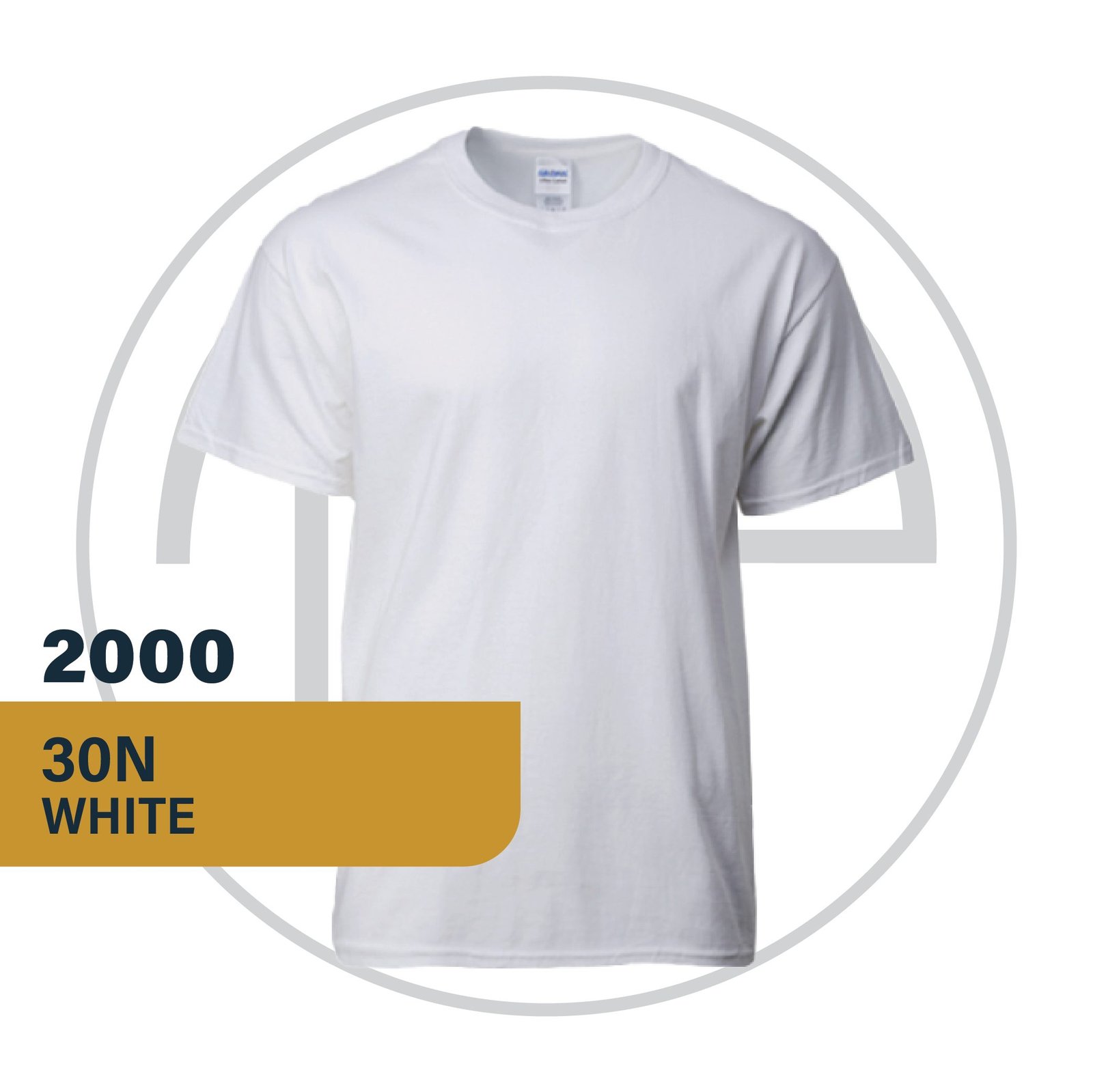 Gildan Ultra Cotton 30N White