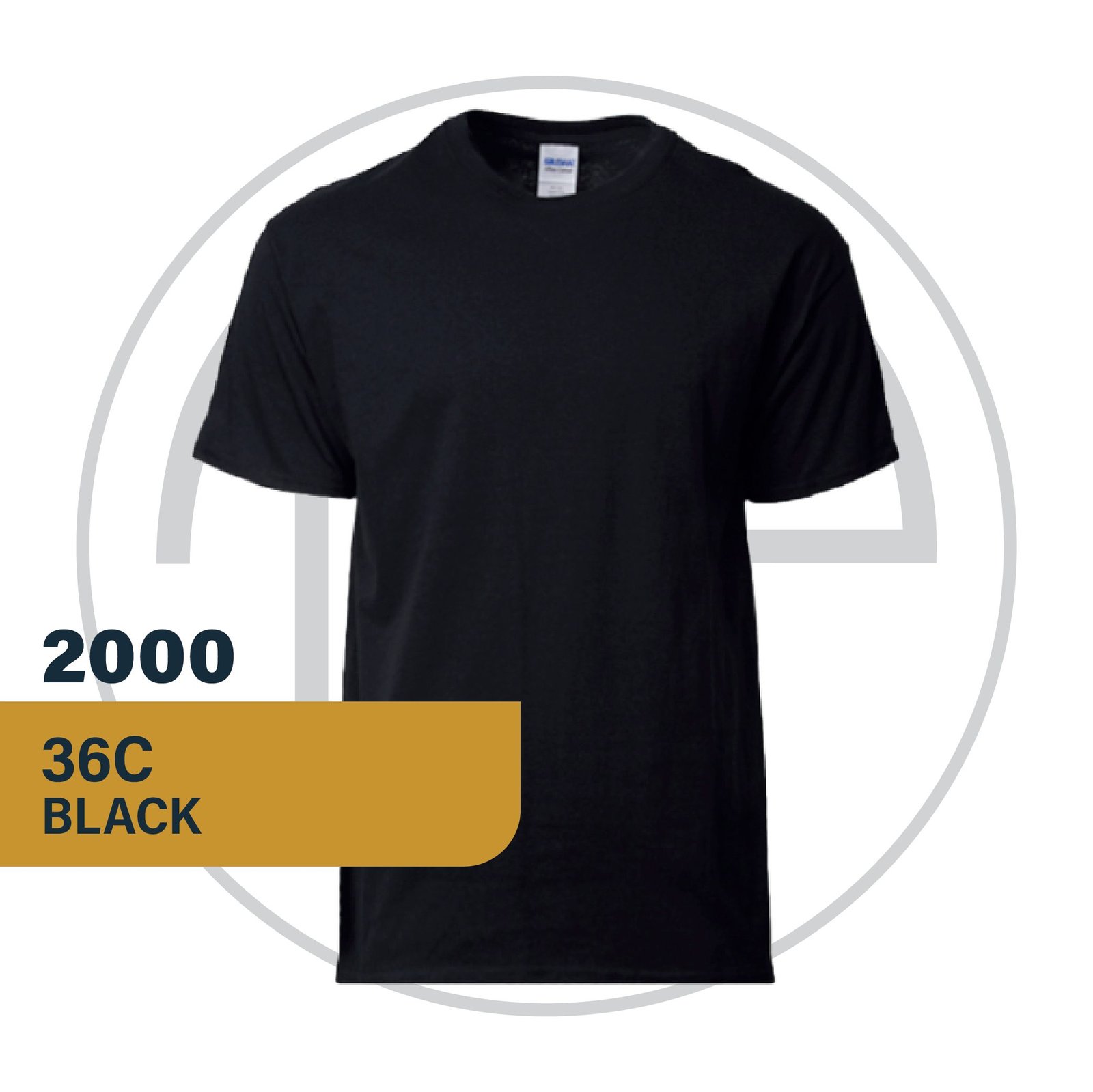 Gildan Ultra Cotton 36C Black