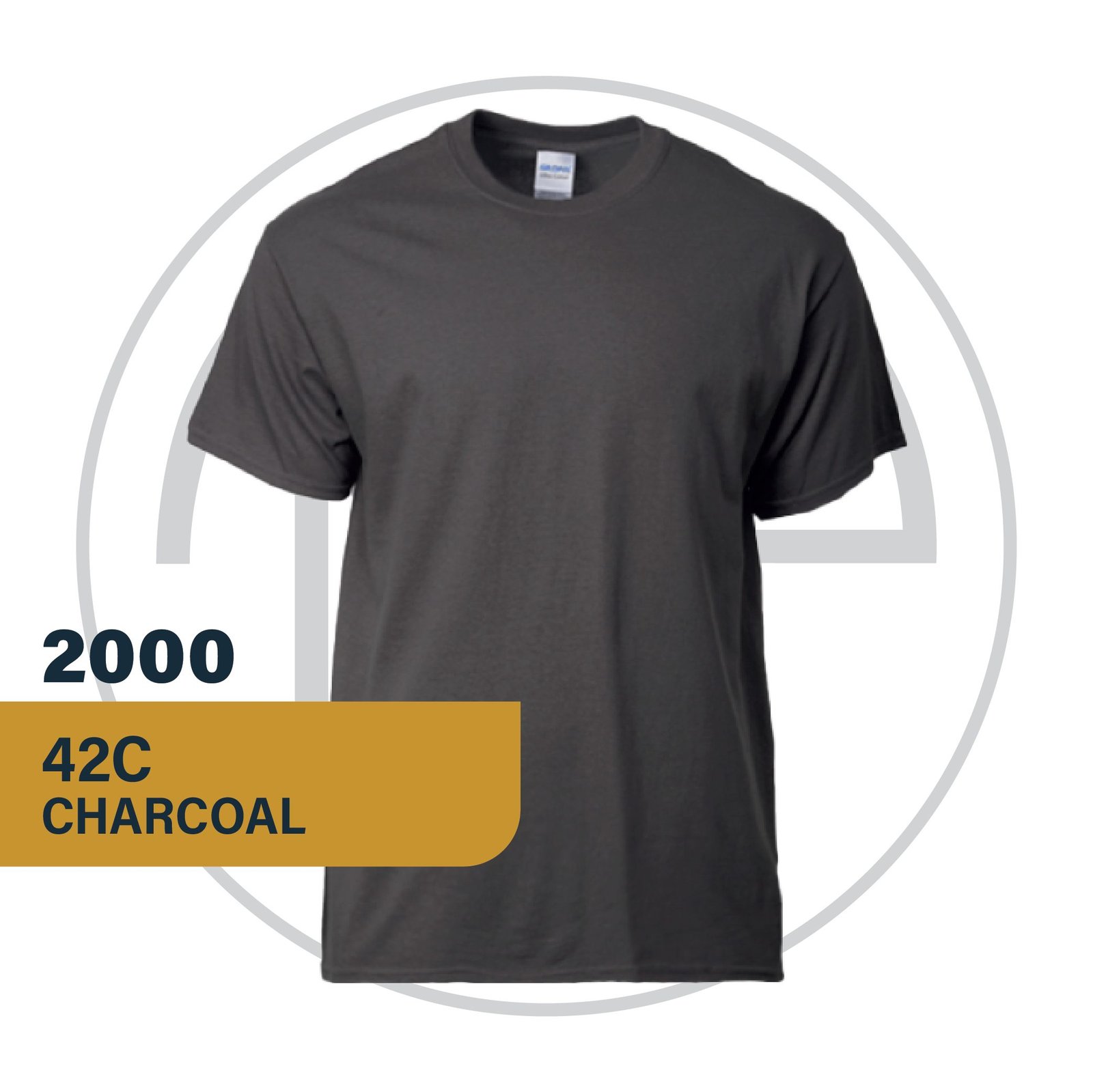 Gildan Ultra Cotton 42C Charcoal