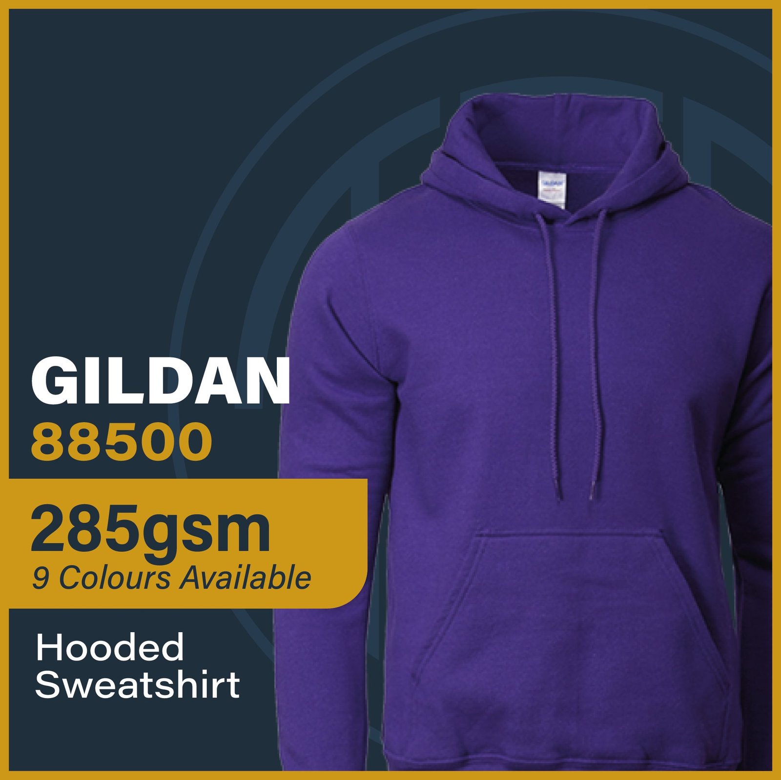 Gildan 88500 Hooded Sweatshirt customproject.my