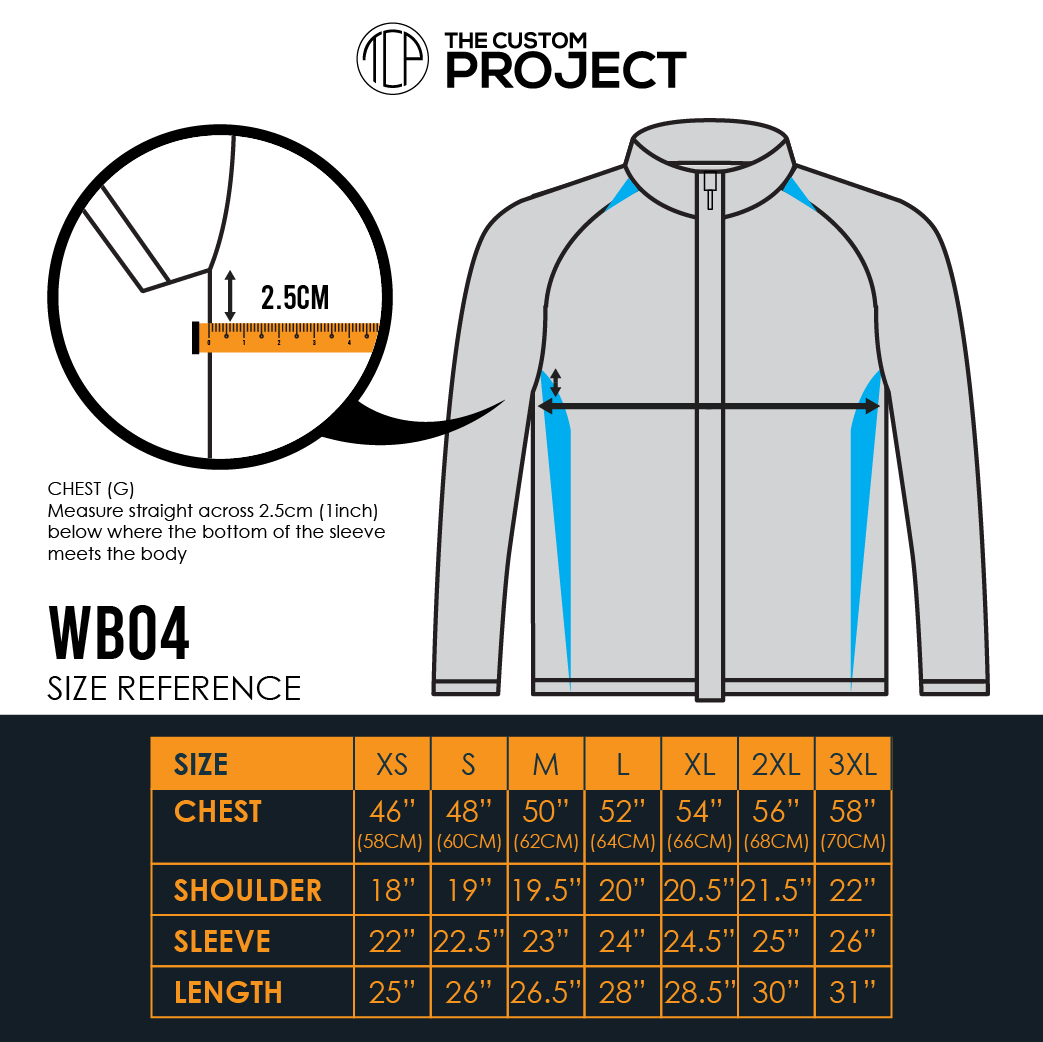 Oren Sport Reversible Windbreaker WB04 customproject.my