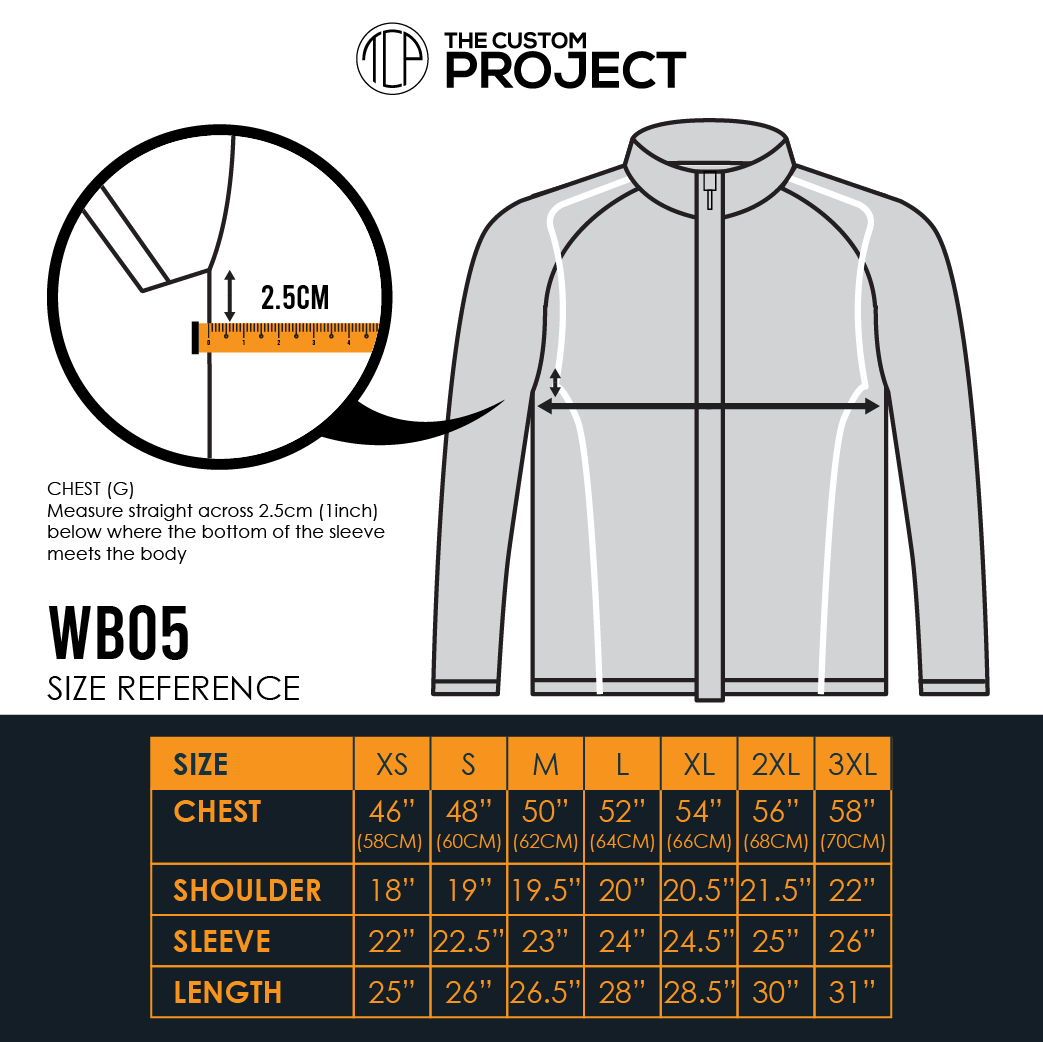 Oren Sport Reversible Windbreaker WB05 customproject.my