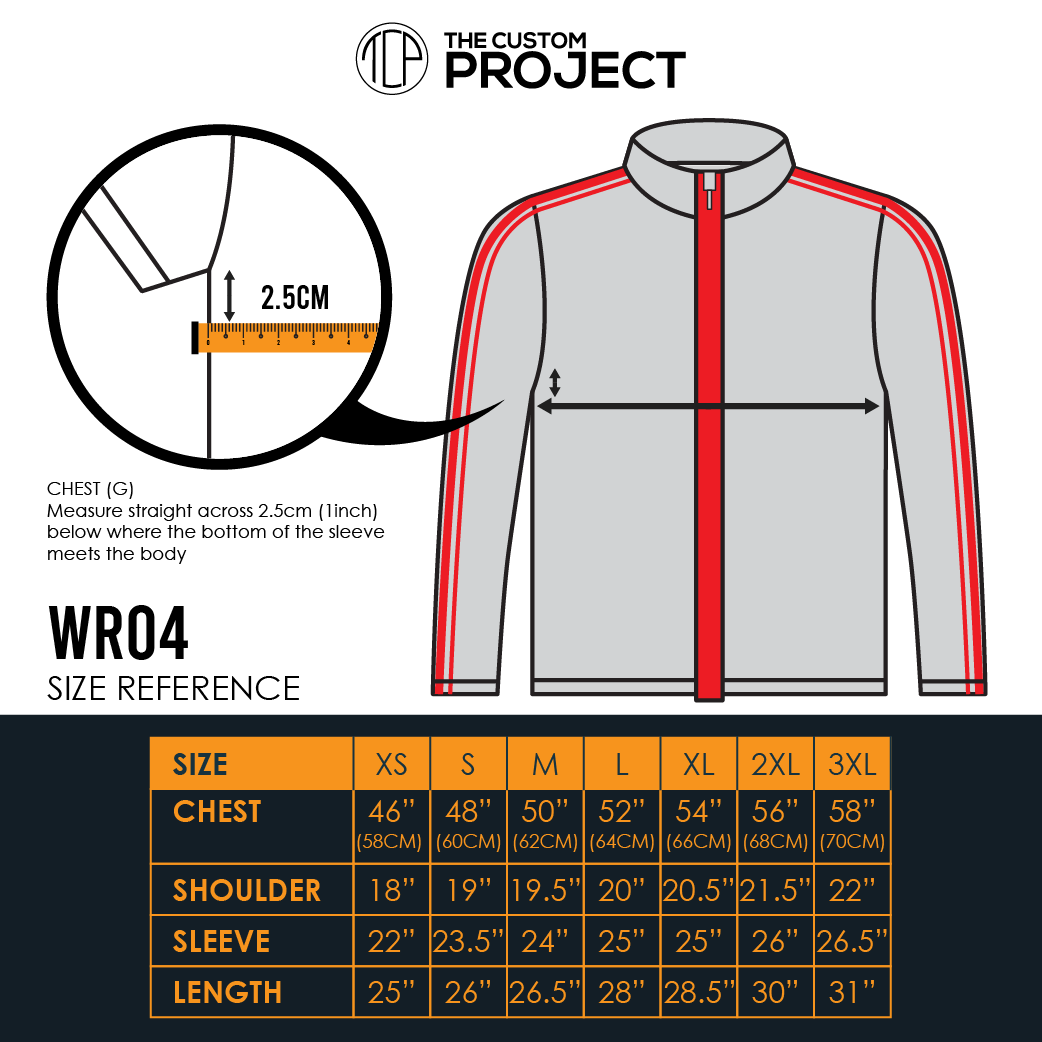 Oren Sport Reversible Windbreaker WR04 customproject.my