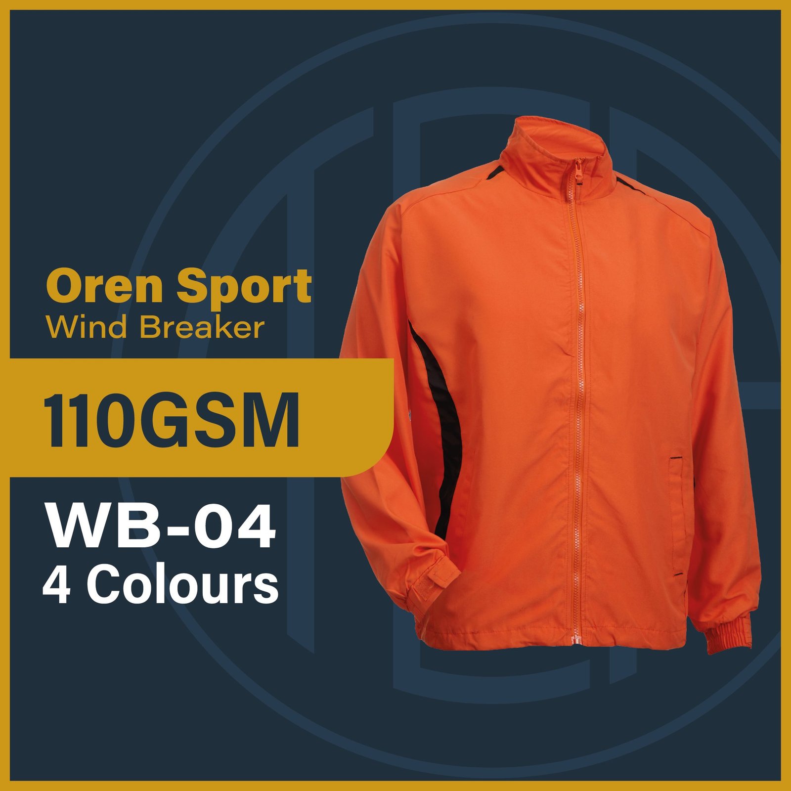 Oren Sport Reversible Windbreaker WB04 customproject.my