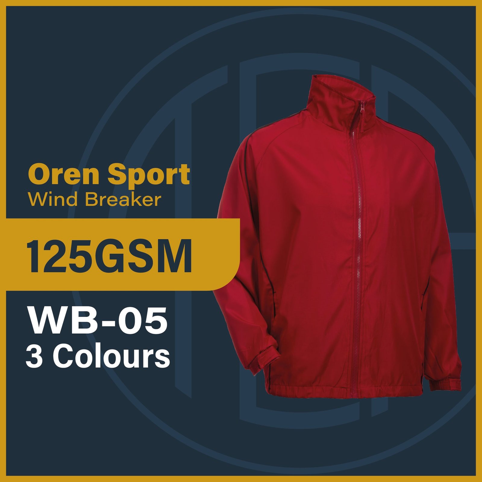 Oren Sport Reversible Windbreaker WB05 customproject.my