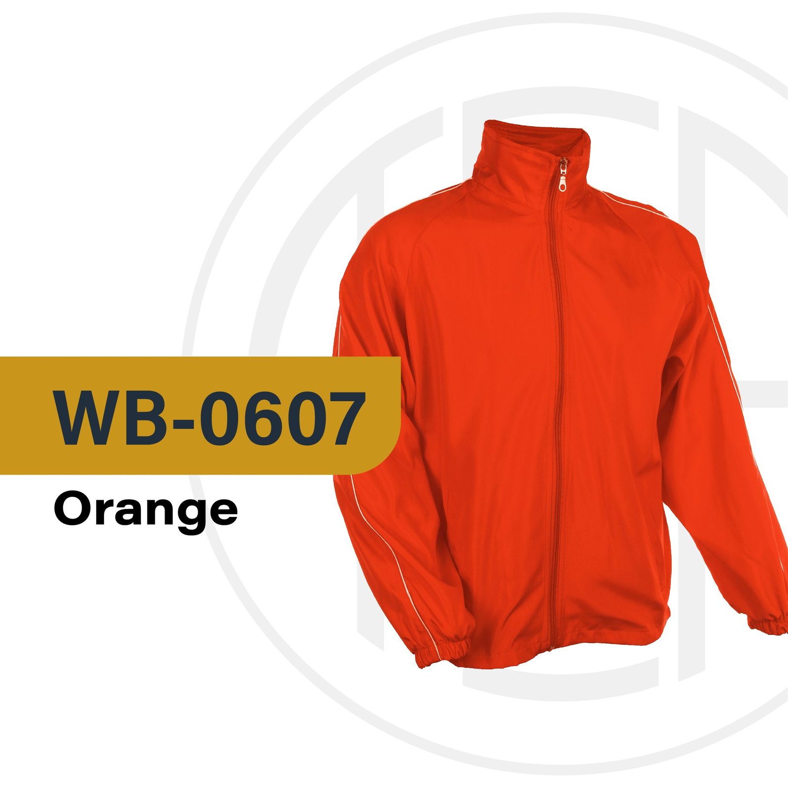 Oren Sport Reversible Windbreaker WB06 Orange customproject.my