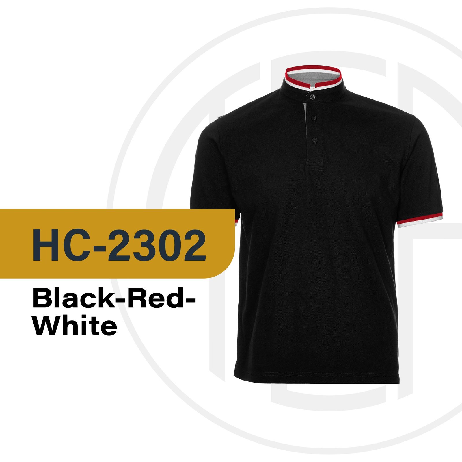 Oren Sport Polo HC23 Black customproject.my