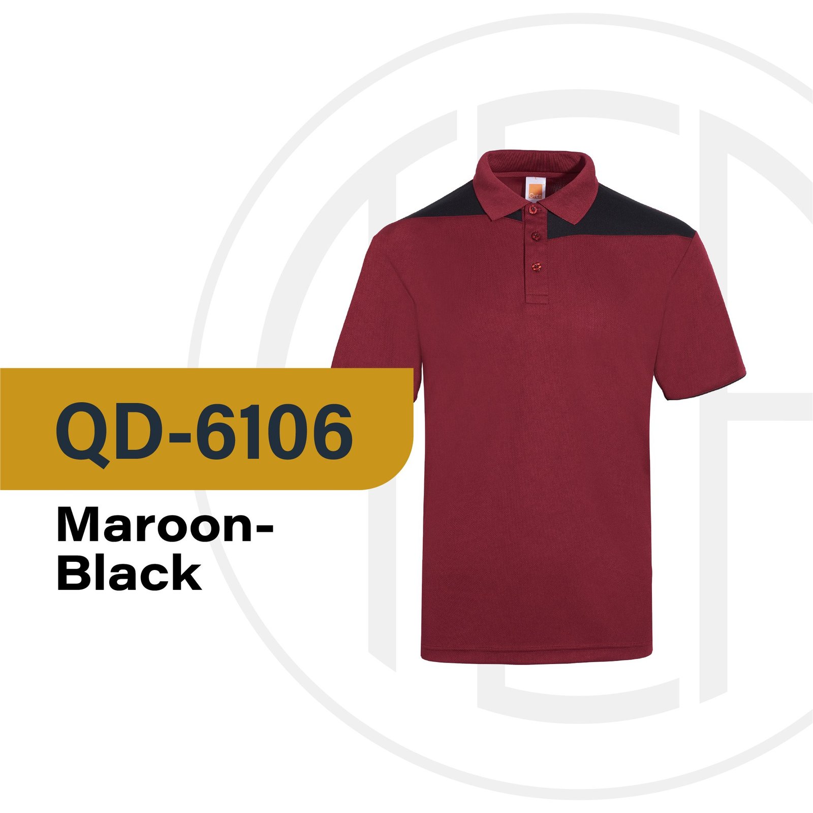 Oren Sport Quick Dry Maroon QD61 Red customproject.my