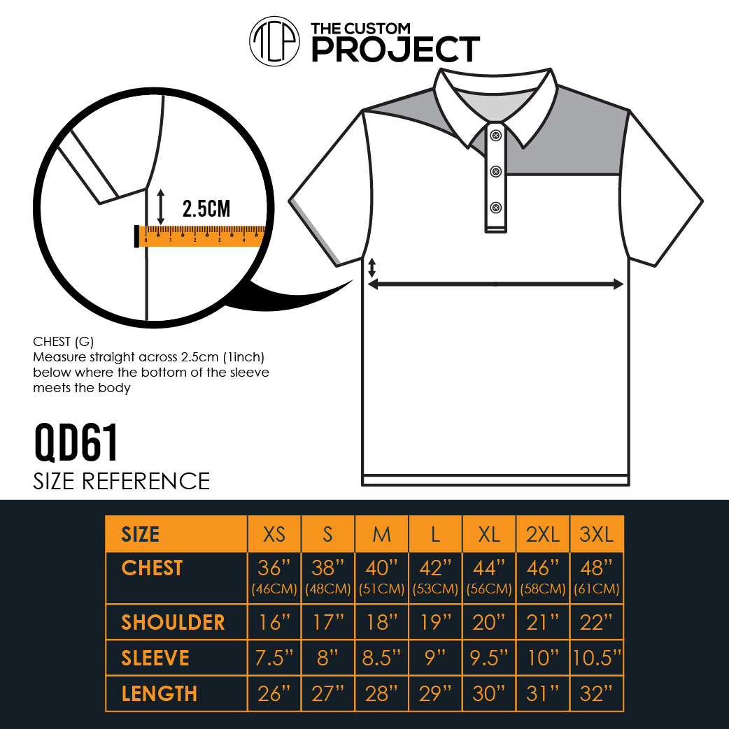 Oren Sport Quick Dry Polo QD61 customproject.my