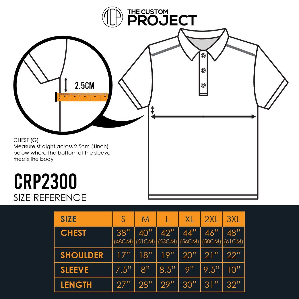 Crossrunner Quick Dry Polo CRP2300 160GSM Unisex Performance Oxley Polo Shirt - Image 2